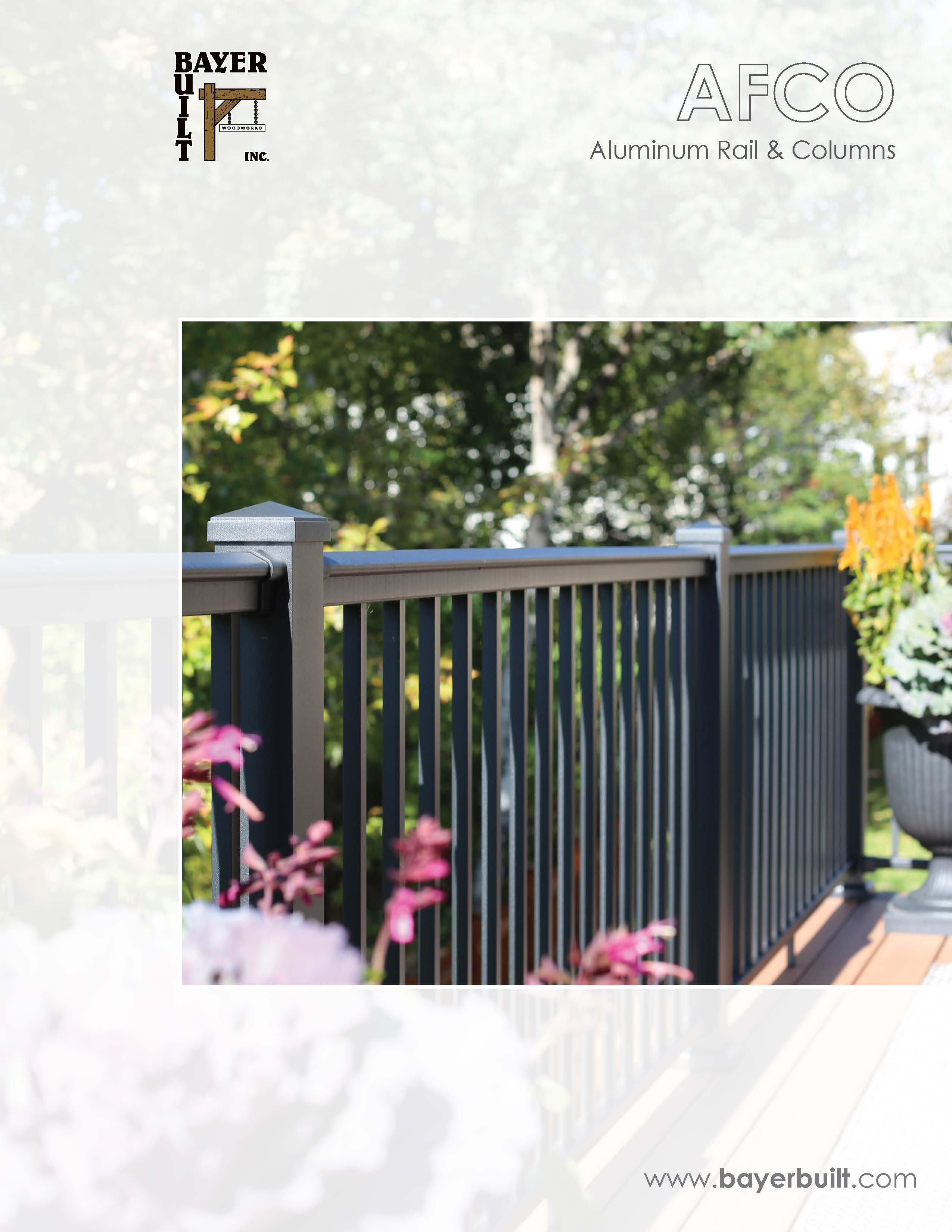 Aluminum Deck Railing | Stock Literature